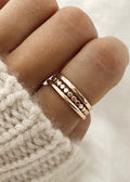 Stackable Gold Rings Set (3-Piece)