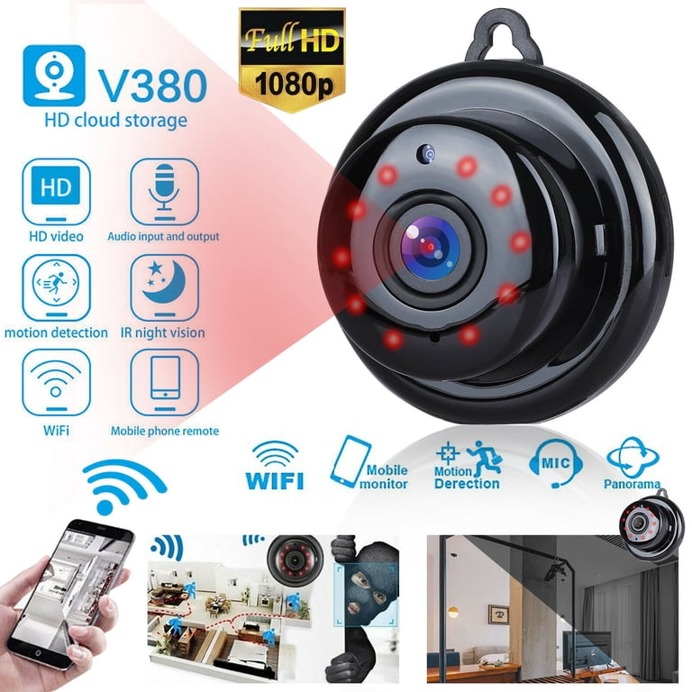 Mini WiFi Security Camera 4K